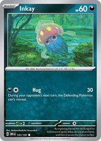 Inkay (137/197) [SV03 Obsidian Flames]