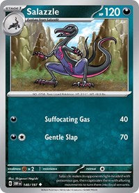 Salazzle (140/197) [SV03 Obsidian Flames]