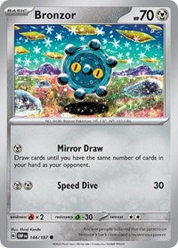 Bronzor (144/197) [SV03 Obsidian Flames]