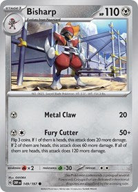 Bisharp (149/197) [SV03 Obsidian Flames]