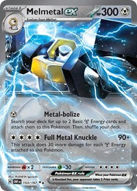Melmetal ex (153/197) [SV03 Obsidian Flames]
