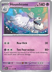 Houndstone (101/197) [SV03 Obsidian Flames]