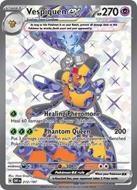 Vespiquen ex - 212/197 (212/197) [SV03 Obsidian Flames]