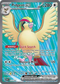 Pidgeot ex - 217/197 (217/197) [SV03 Obsidian Flames]