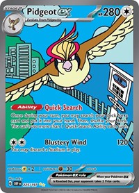 Pidgeot ex - 225/197 (225/197) [SV03 Obsidian Flames]