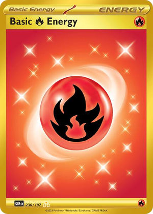 Basic Fire Energy - 230/197 (230/197) [SV03 Obsidian Flames]