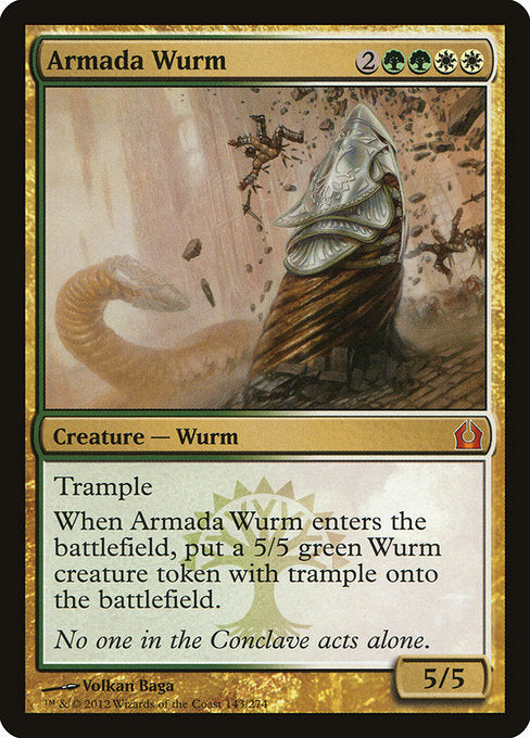 Armada Wurm (143) [Return to Ravnica]