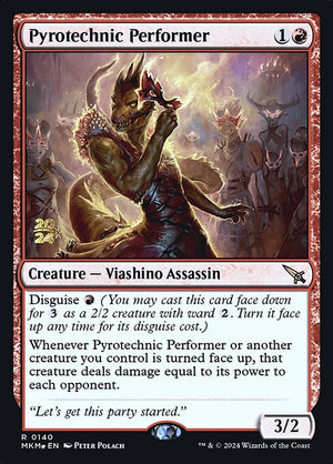 Pyrotechnic Performer (140s) [Murders at Karlov Manor Promos]