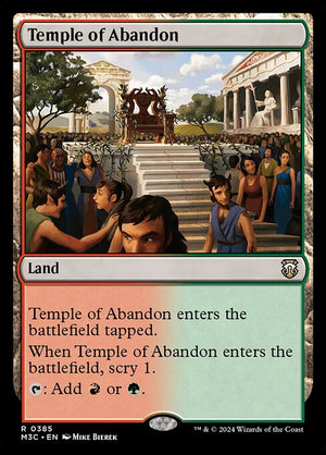 Temple of Abandon (385) [Modern Horizons 3 Commander]