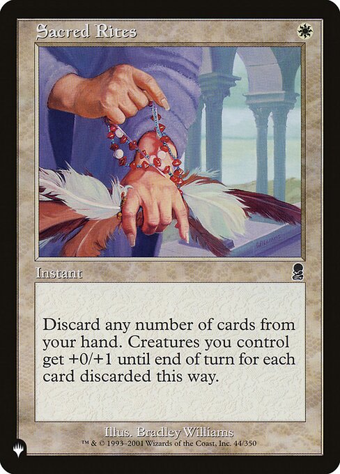 Sacred Rites (ODY-44) [The List]