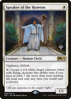 Speaker of the Heavens (38p) [Core Set 2021 Promos]