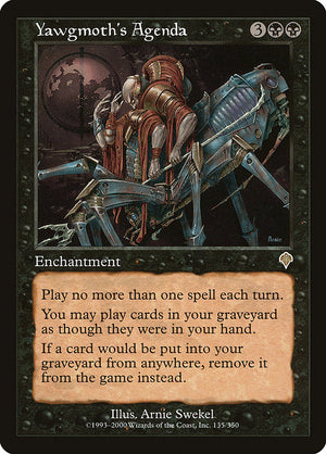 Yawgmoth's Agenda (135) [Invasion]
