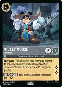 Mickey Mouse - Musketeer (11) [Disney Lorcana Promo Cards]