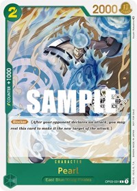 Pearl (Store Championship Participation Pack Vol. 2) (OP03-031) [One Piece Promotion Cards]
