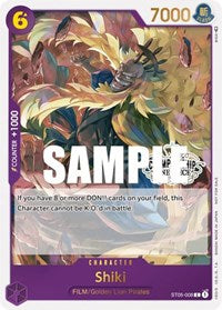 Shiki (Store Championship Participation Pack Vol. 2) (ST05-008) [One Piece Promotion Cards]