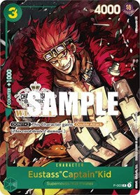 Eustass"Captain"Kid (Store Championship Vol. 2 Winner) (P-003) [One Piece Promotion Cards]