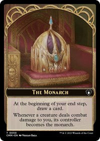 The Monarch // Cat (0030) Double-Sided Token (50 // 30) [Commander Masters]