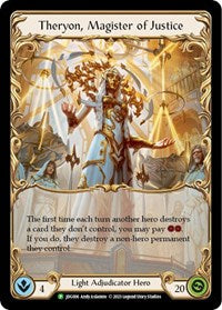 Theryon, Magister of Justice - JDG006 (JDG006) [Flesh and Blood Promo Cards]