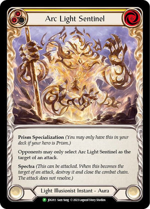 Arc Light Sentinel - JDG011 [Flesh and Blood Promo Cards]