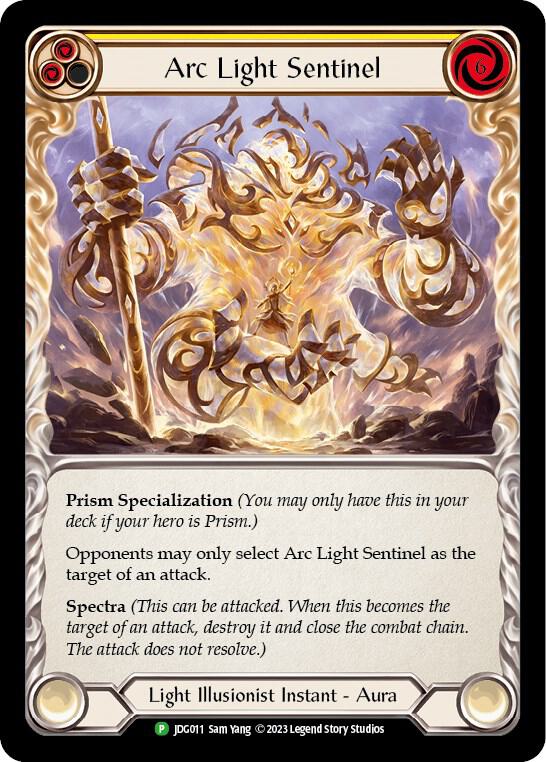 Arc Light Sentinel - JDG011 [Flesh and Blood Promo Cards]