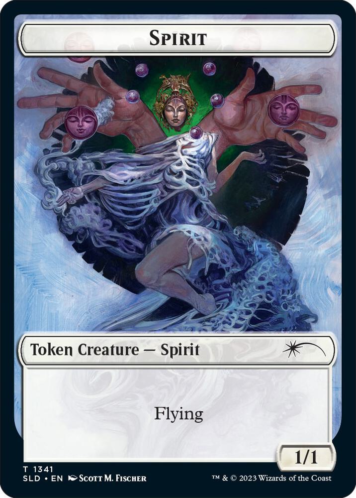 Spirit (SLD) // Angel Double-sided Token (1341 // 001) [Secret Lair Drop]