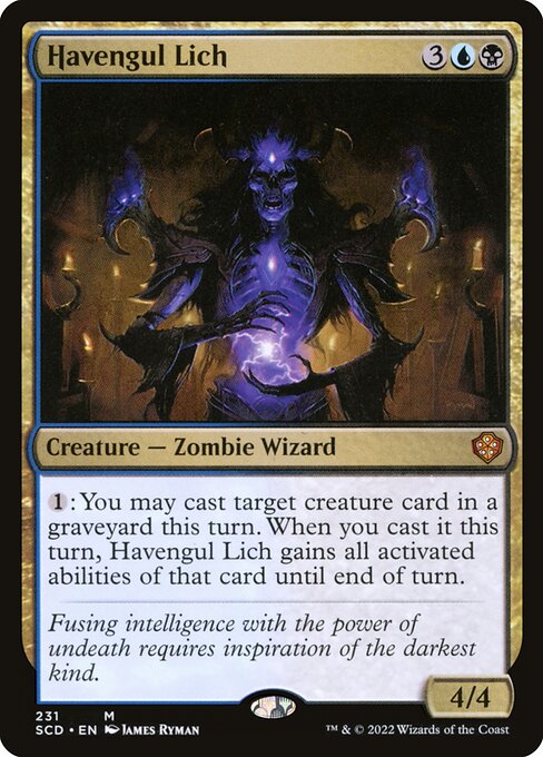 Havengul Lich (231) [Starter Commander Decks]