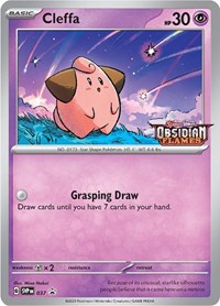 Cleffa - 037 (Prerelease) (037) [SV Scarlet and Violet Promo Cards]