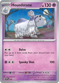 Houndstone - 042 (042) [SV Scarlet and Violet Promo Cards]
