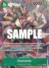 Diamante (Alternate Art) (OP04-028) [Kingdoms of Intrigue]