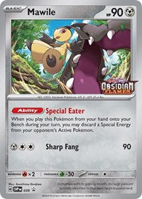 Mawile - 039 (Prerelease) (039) [SV Scarlet and Violet Promo Cards]