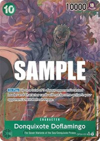 Donquixote Doflamingo (031) (Alternate Art) (OP04-031) [Kingdoms of Intrigue]