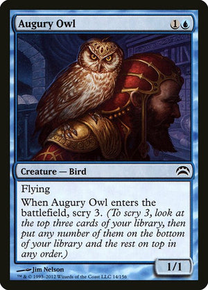 Augury Owl (14) [Planechase 2012]