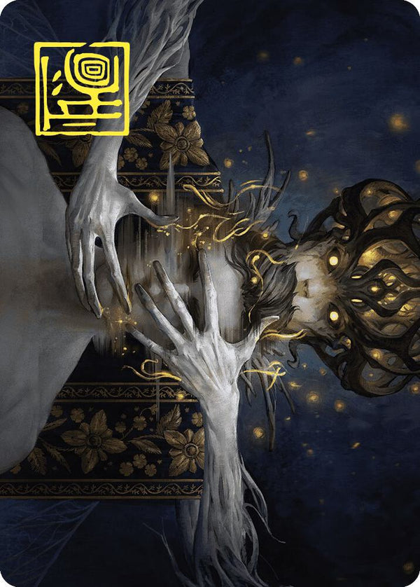 Ego Drain Art Card (Gold-Stamped Signature) (12) [Wilds of Eldraine Art Series]