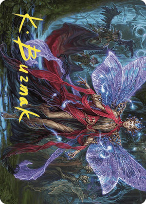 Tegwyll, Duke of Splendor Art Card (Gold-Stamped Signature) (48) [Wilds of Eldraine Art Series]