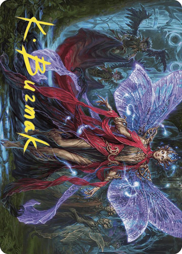 Tegwyll, Duke of Splendor Art Card (Gold-Stamped Signature) (48) [Wilds of Eldraine Art Series]