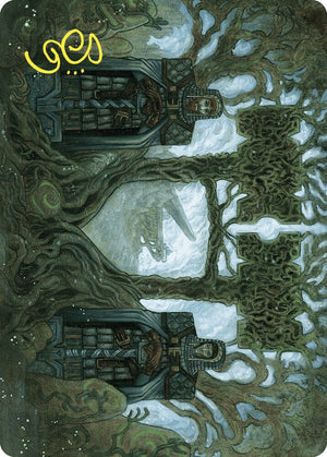 Court of Garenbrig Art Card (Gold-Stamped Signature) (54) [Wilds of Eldraine Art Series]