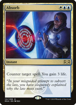 Absorb (151p) [Ravnica Allegiance Promos]