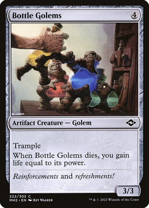 Bottle Golems (222) [Modern Horizons 2]
