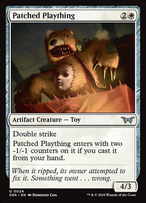 Patched Plaything (24) [Duskmourn: House of Horror]