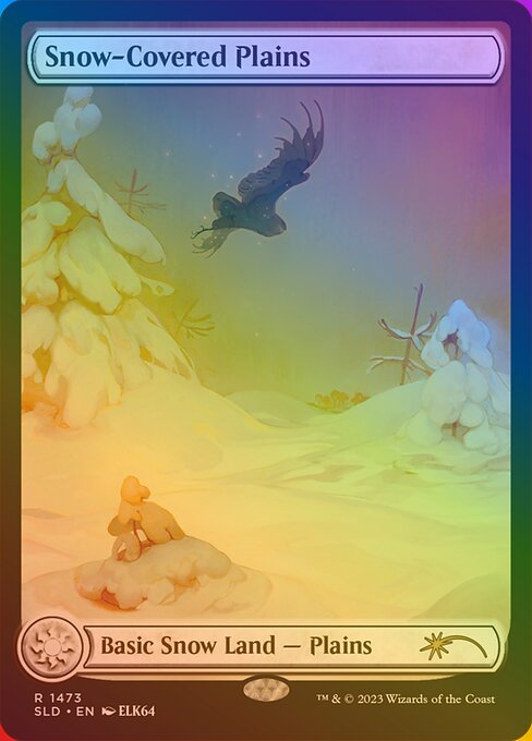 Snow-Covered Plains (1473★) [Secret Lair Drop] [Full Art]