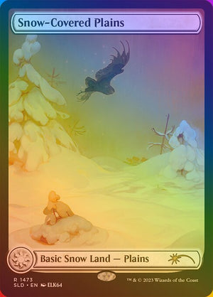 Snow-Covered Plains (1473★) [Secret Lair Drop] [Full Art]