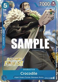 Crocodile (Online Regional 2023) [Finalist] (OP02-053) [One Piece Promotion Cards]