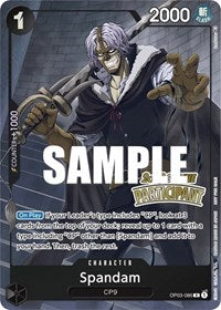 Spandam (Online Regional 2023) [Participant] (OP03-086) [One Piece Promotion Cards]