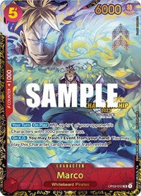 Marco (Championship 2023) (OP03-013) [One Piece Promotion Cards]