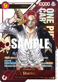 Shanks (Championship 2023) [Serial Number] (OP01-120) [One Piece Promotion Cards]