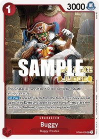 Buggy (Judge Pack Vol. 2) (OP03-008) [One Piece Promotion Cards]