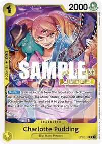 Charlotte Pudding (Judge Pack Vol. 2) (OP03-112) [One Piece Promotion Cards]