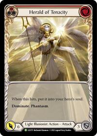 Herald of Tenacity (Red) - LGS173 (LGS173) [Flesh and Blood Promo Cards]