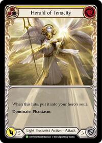 Herald of Tenacity (Yellow) - LGS174 (LGS174) [Flesh and Blood Promo Cards]