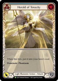 Herald of Tenacity (Blue) - LGS175 (LGS175) [Flesh and Blood Promo Cards]